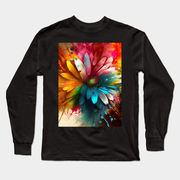 Flowers art Long Sleeve T-Shirt by Flowers Art by PhotoCreationXP